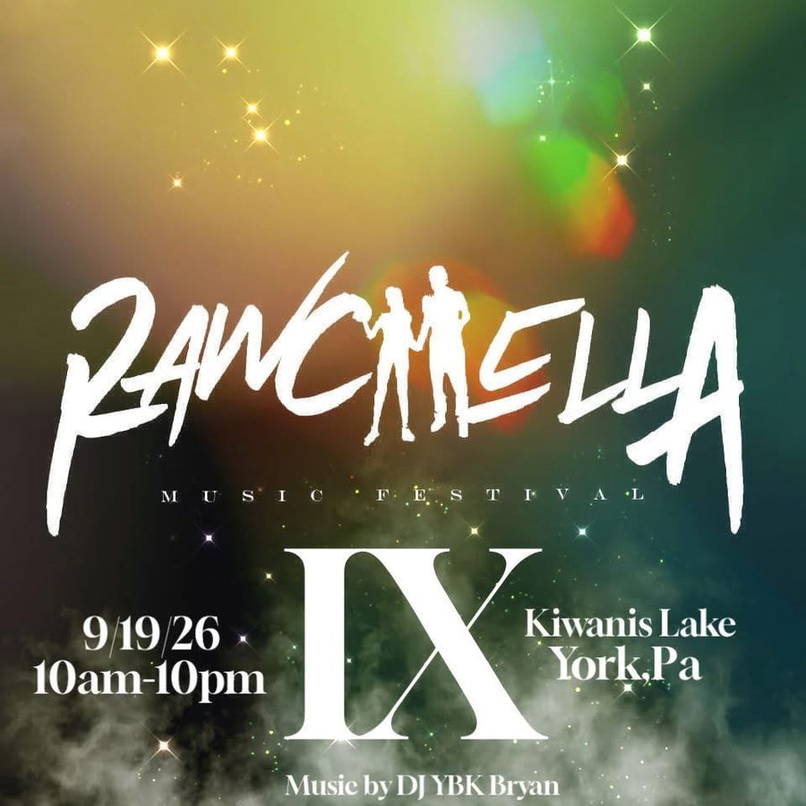 Rawchella IX artwork on a colored nebula background